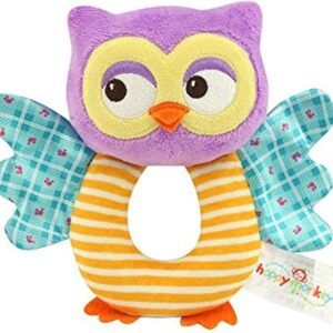 teytoy Owl Soft Rattle Toy for Over 0 Months