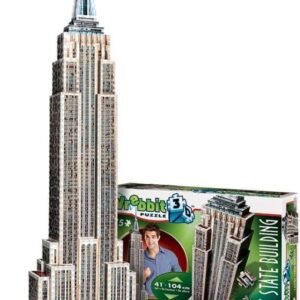 WREBBIT 3D Empire State Building 3D jigsaw puzzle (975-pieces)