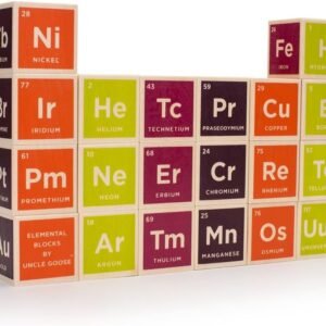 Uncle Goose Periodic Table Blocks - Made in USA