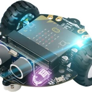 Yahboom BBC Microbit Super Starter Smart Robot Kit Learning Coding STEM Education Science Toy Car for Kids?Micro:bit NOT Include)