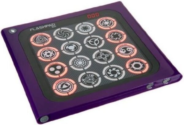 FlashPad 3.0 LED Touchscreen Handheld Game w/Score Reader, Light & Sound (Purple)