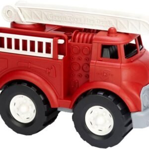 Green Toys Fire Truck - BPA Free, Phthalates Free Imaginative Play Toy for Improving Fine Motor, Gross Motor Skills. Toys for Kids