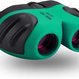 Gifts for 3-12 Years Old BoysYYhappy Childhood, Compact 8x21 Shock Proof Binoculars for Bird Watching Kids Telescope for Teens Toys for 3-12 Years Old Boys?(Green)