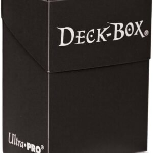 Ultra Pro 80 Card Deck Box - Black