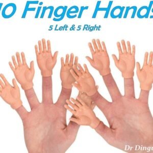 DR DINGUS Finger Hands - Set of 10