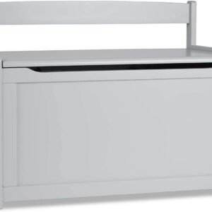 Melissa & Doug Wooden Toy Chest - Gray