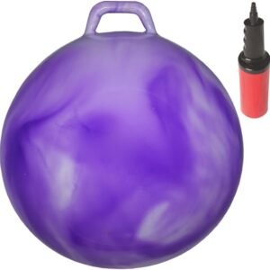 WALIKI Hopper Ball for Kids 3-6 | Hippity Hop | Jumping Kangaroo Ball | Therapy Ball | Purple 18'