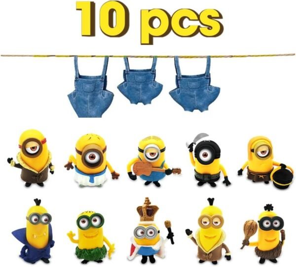 Vocado Action?Figures,?Anime?Figures,?10pcs?Small?Lovely?Action?Figures?Toy,?Inner?Car?and?Desktop?Decor, Prefect?Choice?for?Christmas?Thanksgiving?Day?Birthday, Ages?3?and?Up