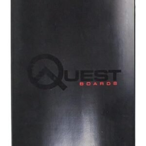 Quest Skateboards Zero Dark 40 Downhill Style Slot Through Longboard, Skateboard
