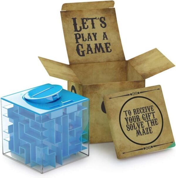 AGREATLIFE Money Maze Puzzle Box: Perfect Puzzle Money Holder and Brain Teasers for Kids and Adults