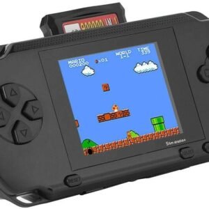 US Stock! Game Console Handheld Portable 16 Bit Retro Video Free Games Christmas Xmas New Year Gift for Baby Boys and Girls (Black)