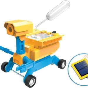 Tenergy Odev Geo STEM Toy DIY 2-in-1 Solar Powered Robot Salt Water Car Kit Educational Toys for Kids Ages 14+