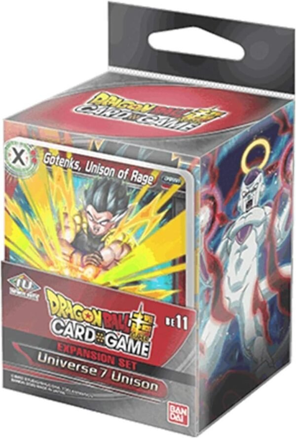 Dragon Ball Super Expansion Set 11: Universe 7 Unison 13-Card Set + Deck Box