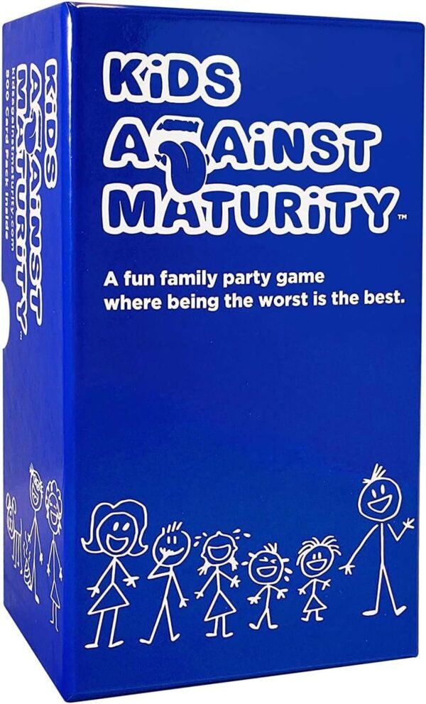 Kids Against Maturity: Card Game for Kids and Families, Super Fun Hilarious for Family Party Game Night