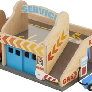 Melissa & Doug Service Station Parking Garage