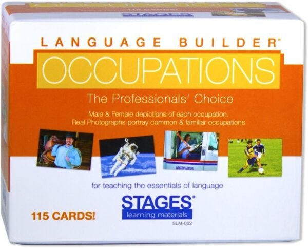 Stages Learning Language Builder: Occupation Cards