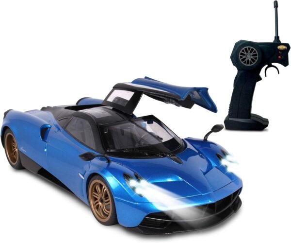 1: 14 Scale Radio Controlled Pagani Huayra (RC) - Colors Vary (Red/Blue)