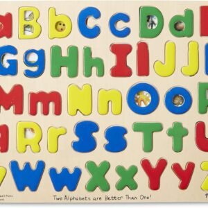 Melissa & Doug Upper & Lower Case Alphabet Puzzle