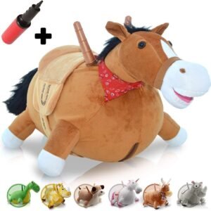 WALIKI Bouncy Horse Hopper | Inflatable Hopping Horse for Kids | Jumping Horse