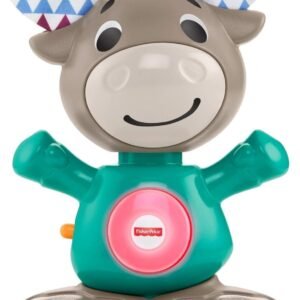 Fisher-Price Linkimals Musical Moose - Interactive Educational Toy with Music and Lights for Baby Ages 9 Months & Up