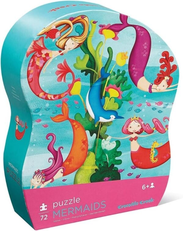 Crocodile Creek Mermaid 72Pc Junior Puzzle