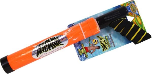 Stream Machine Water Gun Launcher TL-600 17 Inch Single Barrel Water Launcher, Water Soaker Gun Shoots 40+ ft, Pool Squirt Gun for Outdoor Summer Fun