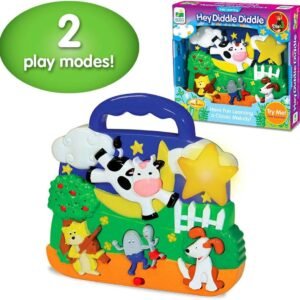 The Learning Journey Early Learning ? Hey Diddle Diddle ? Electronic Musical Baby Toys & Gifts for Boys & Girls Ages 12 Months and Up ? Mind Building Musical Learning Toy