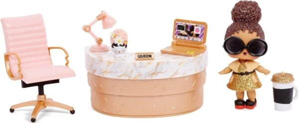 L.O.L. Surprise! Furniture School Office with Boss Queen & 10+ Surprises