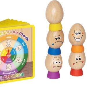 Hape Eggspressions Wooden Learning Toy with Illustrative Book