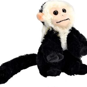 Wild Republic Capuchin Plush, Stuffed Animal, Plush Toy, Gifts for Kids, Cuddlekins 8 Inches