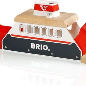 BRIO World - 33569 Ferry Ship | 3 Piece Toy Train Accessory for Kids Ages 3 and Up