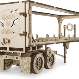 UGEARS Trailer for Heavy Boy Truck VM-03 Self-Assembling 3D Wooden Model