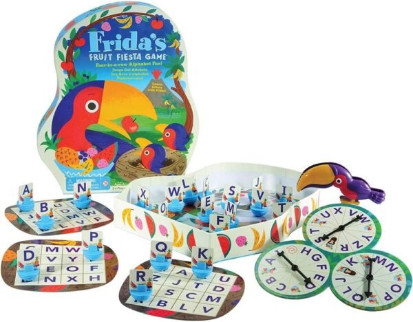Educational Insights Frida's Fruit Fiesta Game, Alphabet Game for Preschool, Ages 4 and Up