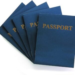 Hygloss Products Blank Passport Book - Fun Pretend Activity for Kids - Great for Classrooms & Parties - Little Travelers Pocket Journal - 24 Blank Pages - 4 ?? X 5 ?? - Pack of 12 Books