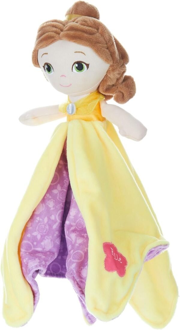 KIDS PREFERRED Disney Baby Belle Plush Stuffed Animal Snuggler Blanket
