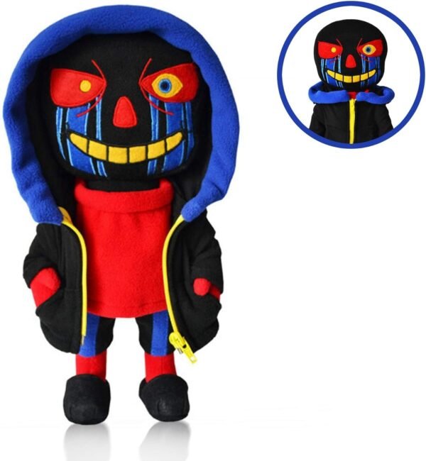 11-inch Undertale plush toy Horrortale Sans papyrus doll, suitable for children's toys/home decoration/holiday gifts