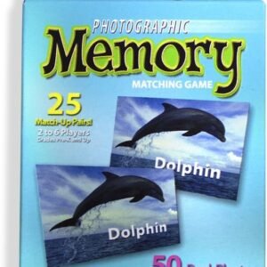 Picture Memory Sea Life Card Real Photo Concentration Memory Game