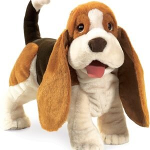 Folkmanis Basset Hound Hand Puppet