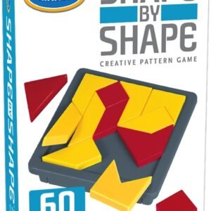 ThinkFun Shape by Shape Creative Pattern Logic Game For Age 8 to Adult - Learn Logical Reasoning Skills Through Fun Gameplay