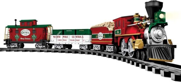 Lionel North Pole Central Battery-powered Model Train Set Ready to Play w/ Remote