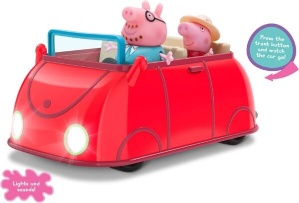 Peppa Pig Lights & Sounds Family Fun Car