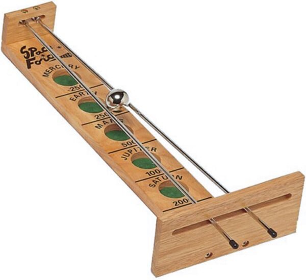 WE Games Shoot the Moon - Solid Wood, 18 in.