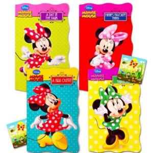 Disney Minnie Mouse'My First Books' (Set of 4 Shaped Board Books)