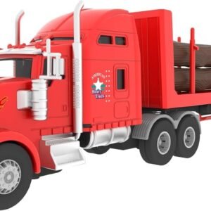 Big Daddy Big Rig Heavy Duty Tractor Trailer Transport Series Lumber Truck Tractor Trailer