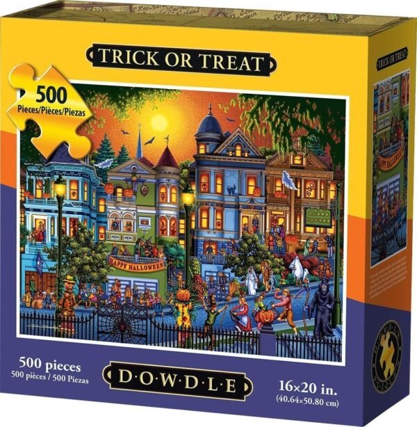 Dowdle Jigsaw Puzzle - Trick or Treat - 500 Piece