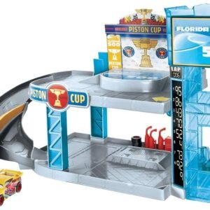 Disney Pixar Cars Florida 500 Racing Garage, Favorite movie location play set!