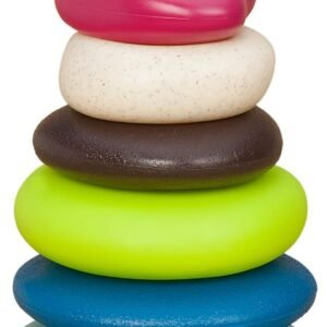B. toys by Battat B. Toys ? Stacking Rings ? Textured Ring Stacker for Babies ? Baby Toys 100% Non-Toxic ? Early Development Toys (BX1372Z)