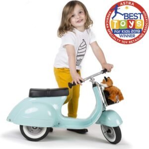 ambosstoys Toddler Scooters for Boys and Girls Primo ? Durable, Valuable and Timeless Design Kids Ride on Toys for 1 Year Old - 2 - 3 - 5 Year Olds, Collectors and Design Lovers