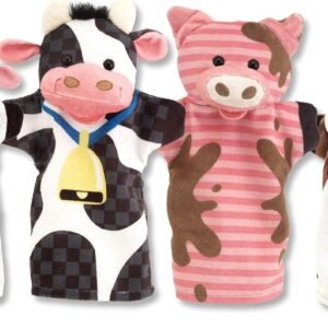 Melissa & Doug Farm Friends Hand Puppets