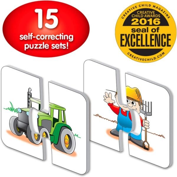 The Learning Journey: My First Match It - On the Farm - 15 Self-Correcting Farming Image Matching Puzzles
